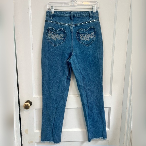 Dolls Kill x Bratz "Lap Of Luxury
90s y2k Jewel Style Jeans" Size M RARE - Picture 3 of 3